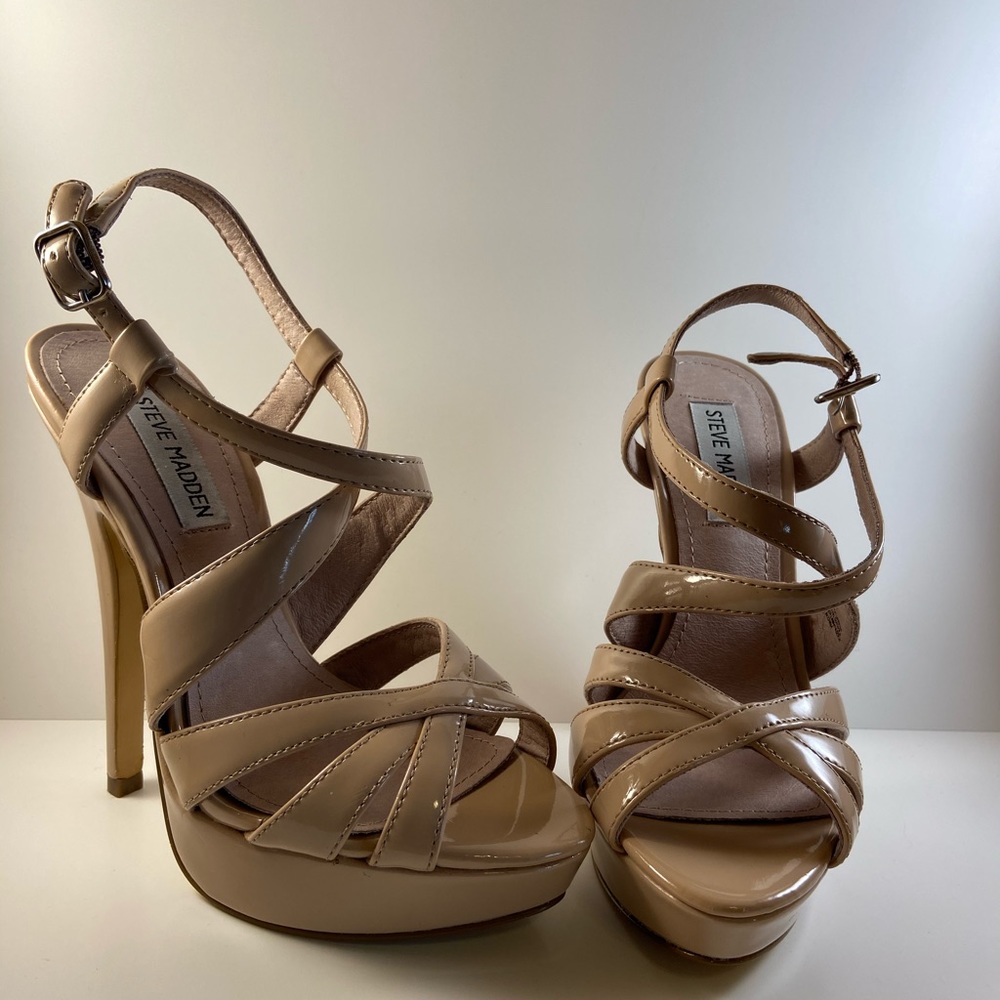 Nude color Steve Madden Heels
